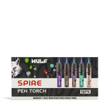 Wulf Spire Pen Torch - Assorted Color - 18 Counts Per Display Wulf Spire Pen Torch - Assorted Color - 18 Counts Per Display