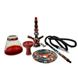 BYO HOOKAH TOKER 16"  1 HOSE STELLAR CK5029-H