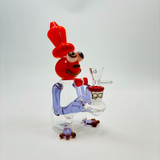 LOOKAH WATERPIPE 10" COOL FROG ORANGE WPC1216 LOOKAH WATERPIPE 10" COOL FROG ORANGE WPC1216