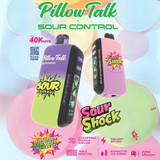 PILLOW TALK SOUR CONTROL 40000 Puffs DISPOSABLE 5 Per Pack PILLOW TALK SOUR CONTROL 40000 Puffs DISPOSABLE 5 Per Pack