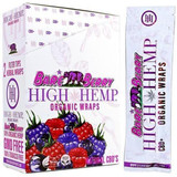 HIGH HEMP CBD ORGANIC WRAPS 2PK - 25CT