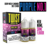 TWiST LEMON SALT NICOTINE SALT BY TWIST E-LIQUIDS 60ML-purple no 1