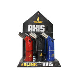 BLINK AXIS TORCH LIGHTER IN ASSORTED COLORS - PRICE PER PIECE