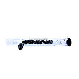 Sense Glass - Chillium - Round Mouth - 4 Inches - Bling and Black Dot - Price Per Piece Sense Glass - Chillium - Round Mouth - 4 Inches - Bling and Black Dot - Price Per Piece