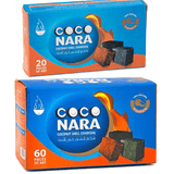 COCO NARA HOOKAH CHARCOAL - 20 PIECES - 60 PIECES -120 PIECES