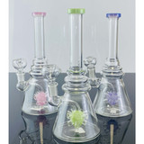 WATERPIPE 8" INCH - WITH SHOWER HEAD - ASSORTED 