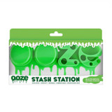 OOZE - STASH STATION - SILICONE CONTAINER - 12 COUNT PER DISPLAY OOZE - STASH STATION - SILICONE CONTAINER - 12 COUNT PER DISPLAY