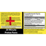 Stat - 20 Minute Pretox - 5 Capsules Per Bottle - 440mg Stat - 20 Minute Pretox - 5 Capsules Per Bottle - 440mg