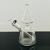 Grav Helix Beaker Water Pipe 8.75 Inch - Clear - Hx.Bk.0 - Assorted