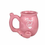 PREMIUM ROAST AND TOAST CERAMIC MUG PIPE-pink-stoner girl
