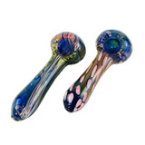 Handpipe 4" Inch - Assorted - Gold Designs - Price Per Piece Handpipe 4" Inch - Assorted - Gold Designs - Price Per Piece