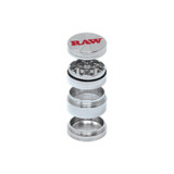 RAW STAINLESS STEEL SHREDDER - 4 PIECE - 60MM GRINDER RAW STAINLESS STEEL SHREDDER - 4 PIECE - 60MM GRINDER