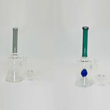 WATERPIPE 8" INCH - WITH HONEYBEE PERC - ASSORTED