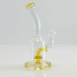WATERPIPE 8" INCH - BENT NECK WITH PERC WATERPIPE 8" INCH - BENT NECK WITH PERC