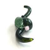 HANDPIPE 9" INCH - SHERLOCK WITH LEAF - ASSORTED