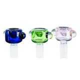Sense Glass Bowl - Assorted Colors - 14mm Male - 3 Per Pack Sense Glass Bowl - Assorted Colors - 14mm Male - 3 Per Pack