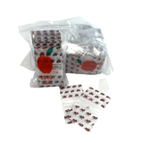 Apple Baggies 1510 - Ziplock 2.5mil Plastic Bags - 1.5 X 1 Inch  - 100 Bags Per Pack - 10 Packs Per Box