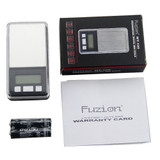 FUZION - DIGITAL MINI SCALE -100gX0.01g MT-100 - BLACK