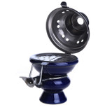 ZEBRA - HOOKAH WINDCOVER CERAMIC BOWL LARGE - PACE-3 ZEBRA - HOOKAH WINDCOVER CERAMIC BOWL LARGE - PACE-3