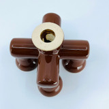 Bowl Quad Head - Brown - D2014