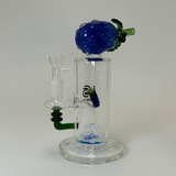 Sense Glass 7 Inch Waterpipe - Pineapple With Matrix Perc - Price Per Piece