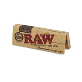 RAW Connoisseur Rolling Papers 1 1/4 Size with Tips – 24 Pack Box