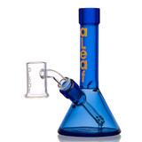 Aleaf the Tiny Beaker Waterpipe - 5" Inch - Al6134-blue color