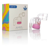 Aleaf Reclaimer Kit R 14mm/ 18mm - Male 90 Degree - Ald1024-pink color