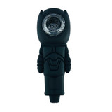 Batman Silicone Hand Pipe with Glass Bowl - 4 Inch