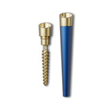 Vessel Cone - Brass Chillum