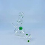 Bubbler 4" Inch - Fumed Mini Beaker