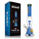 Aleaf - The Pyramid Perc Waterpipe - 16" Inch - 7mm Beaker - Al2020-blue Aleaf - The Pyramid Perc Waterpipe - 16" Inch - 7mm Beaker - Al2020-blue