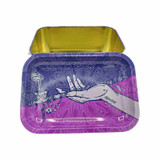 Afghan Hemp Stashbox Kit With Tray + Hemp Woods - 25 Wraps Pack Per Box