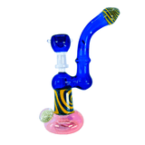 MSB13 - Fancy Bubbler With Tentacles - 8 Inch