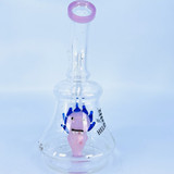 Helios Glass Bell Waterpipe With Random Showerhead Perc - 6 Inch - Wptg110