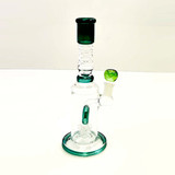 Waterpipe With Donut Perc - 12 Inch - Assorted Colors - WPLG251 Waterpipe With Donut Perc - 12 Inch - Assorted Colors - WPLG251