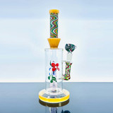 Waterpipe With Inline Showerhead Perc - 11 Inch - WPAG102