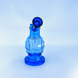 Waterpipe 7" inch - Grenade With Ufo Perc Blue