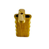 4 Inches - Dugout Wood Grip Without Bat - WB4C 4 Inches - Dugout Wood Grip Without Bat - WB4C