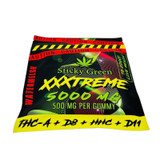 Sticky Green Xxxtreme - Live Resin Delta 8 - Delta 11 - THC-A - HHC - 5000 Mg Gummies - Watermelon Sticky Green Xxxtreme - Live Resin Delta 8 - Delta 11 - THC-A - HHC - 5000 Mg Gummies - Watermelon