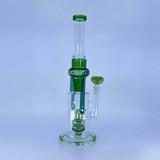 Recycler Waterpipe With Double Showerhead Perc - 13 Inch - WPAG140 Recycler Waterpipe With Double Showerhead Perc - 13 Inch - WPAG140