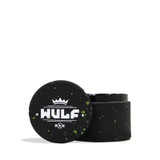 Wulf Grinder - 4 Parts - 65mm-black-green splatter Wulf Grinder - 4 Parts - 65mm-black-green splatter