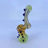 Striped Bubbler With Dots - 200 Gram - 7 Inch - Assorted Designs - SIB9