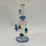Honey Bee Waterpipe With Showerhead Perc - 12 Inch - WPVC160 Honey Bee Waterpipe With Showerhead Perc - 12 Inch - WPVC160