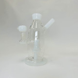 UFO Waterpipe with Showerhead Perc - 7.5 Inch - RH-136