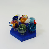 Silicone Honeycomb Dab Bowls - 7 Counts Per Display - Assorted Designs