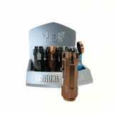 Scorch Torch Triple Torch Auto-open With Cigar Punch - Satin Finish - 12 Count Per Display - 61728 Scorch Torch Triple Torch Auto-open With Cigar Punch - Satin Finish - 12 Count Per Display - 61728