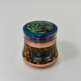 Sharpstone Grinder 63 mm 4 Part with Drawer - Assorted Designs - SD121ABC Sharpstone Grinder 63 mm 4 Part with Drawer - Assorted Designs - SD121ABC