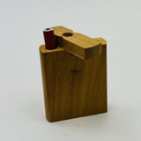 3 Inches - Wooden Dugout with Small Hitter