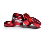 Ryot X Chocolate Multi Chamber 4 piece Grinder Red Ryot X Chocolate Multi Chamber 4 piece Grinder Red